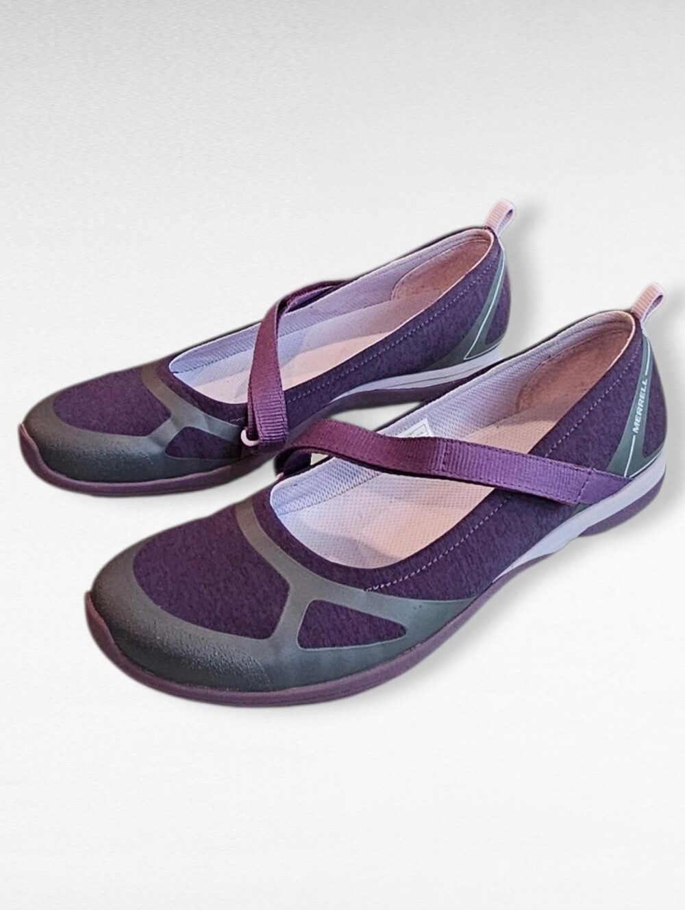 Merrell Select Fresh Logan Berry Mary Jane Flats Size 9.5